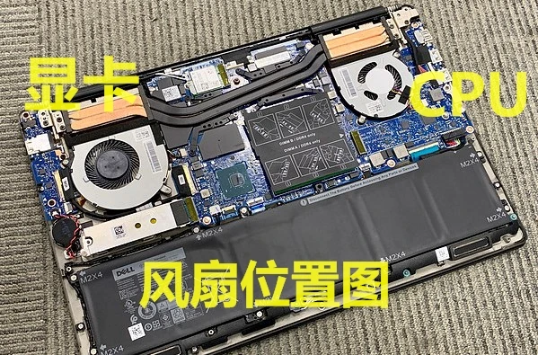 Для Dell 7000 Insprion15-7590 7591 P83F Вентилятор 0MPHWF 0861FC