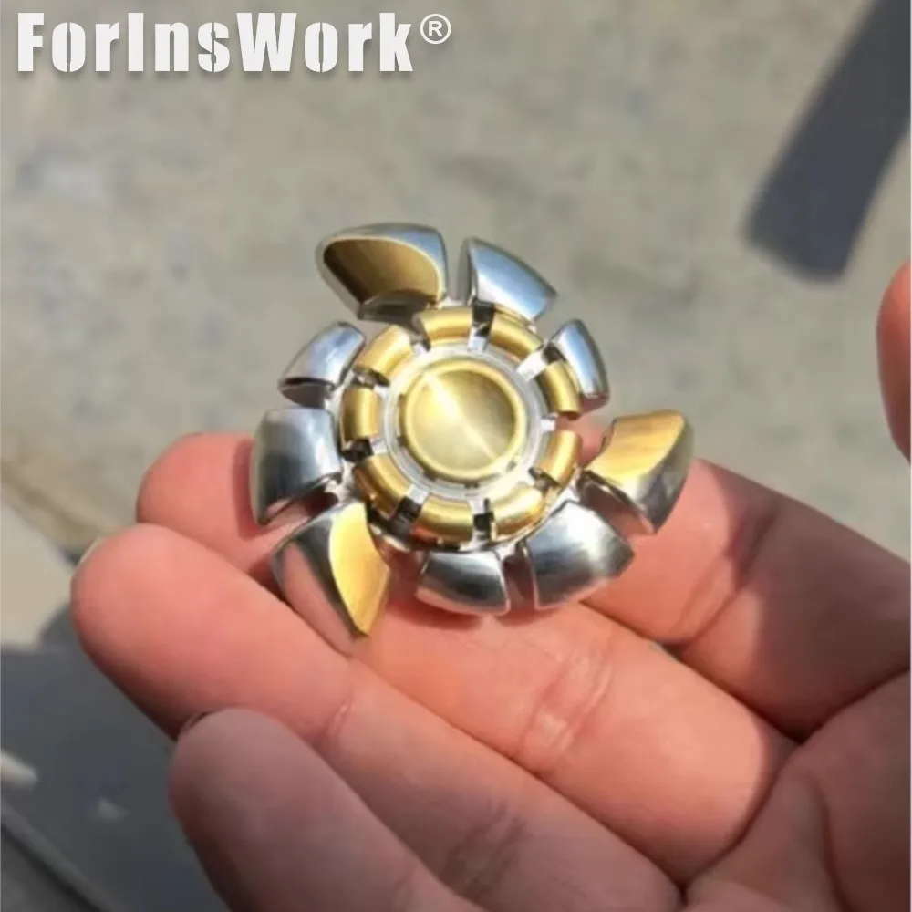 G-ing EDC Nautilus-Dragon's Ridge ฟิดเจ็ตสปินเนอร์ ของเล่นโลหะคลายเครียด ของเล่นตั้งโต๊ะ Spin Master