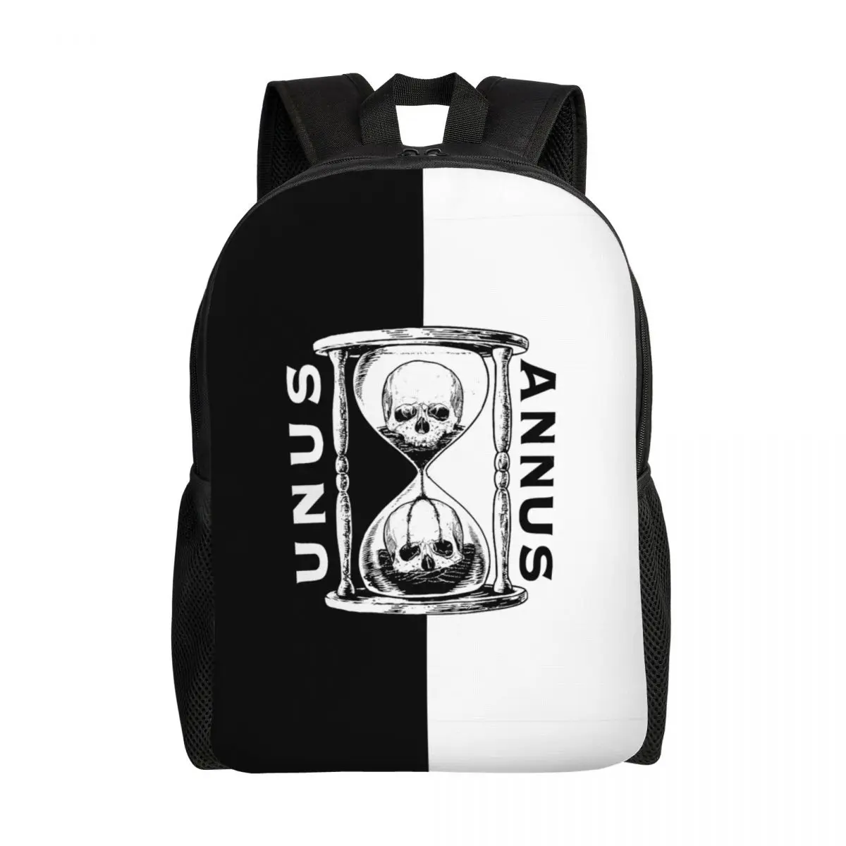 Unus Annus zaini per uomo donna resistente all'acqua School College isser Markiplier Mark Memento Mori Bag Print Bookbag