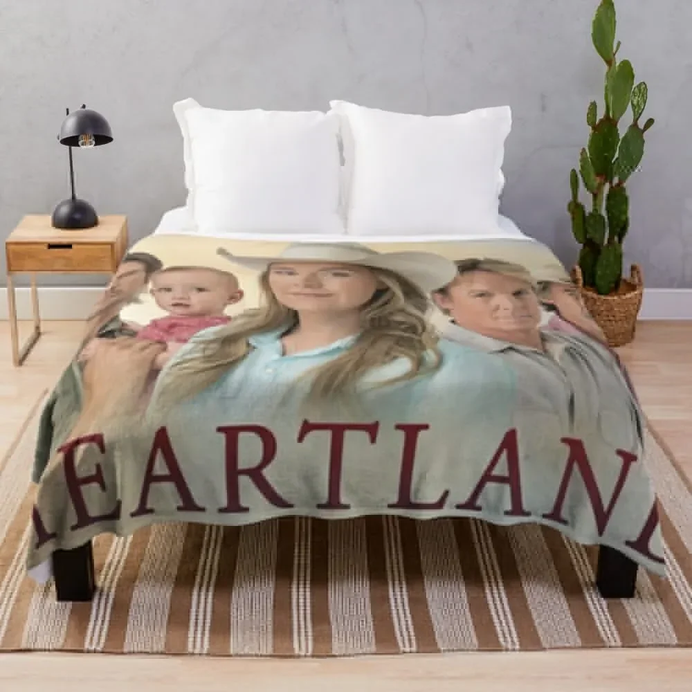 

HEARTLAND ~SHOW Throw Blanket for babies christmas decoration Blankets For Sofas Blankets