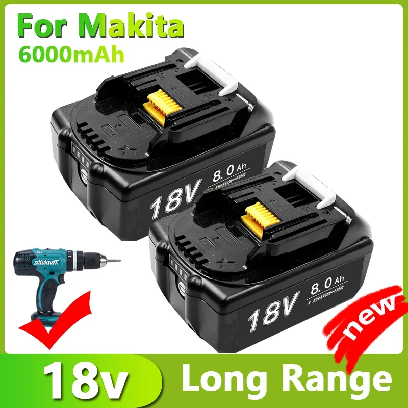 

Аккумуляторная батарея BL1850 для Makita 18 в, литий-ионная батарея 18650, подходит для электроинструмента Makita BL1860 BL1830 LXT400