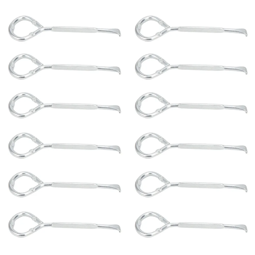 24pcs Portable Portable Design Paint Can Lid Opener Easy Open Mechanism Multi Purpose Opener Manual Opening Tool DIY Projects