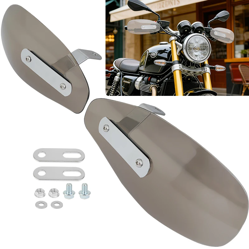 

Motorcycle Hand Guard Cold Wind Deflector Shield Hand Protector Shield Falling Protection For Harley Honda Yamaha Suzuki