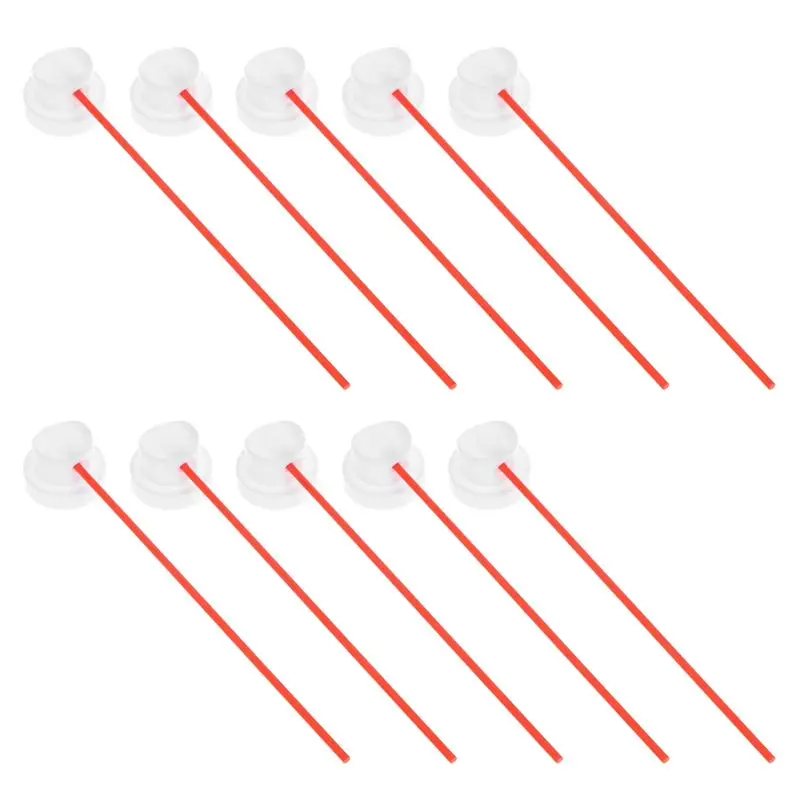 Special Offer~50Pcs Spray Can Nozzle Fit Female Cans Spray-Paint Nozzles Tip Red Thin Tube Needle Cap-Spray-Paint Caps