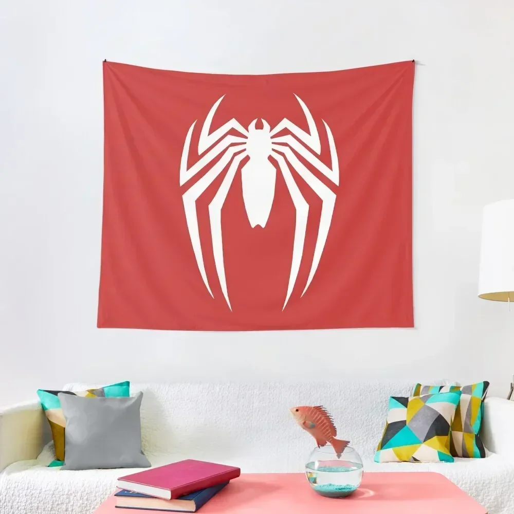 

Sharp Spider Logo Tapestry Home Decor Accessories Wall Tapestries Wall Hanging Decor Cute Decor Tapestry