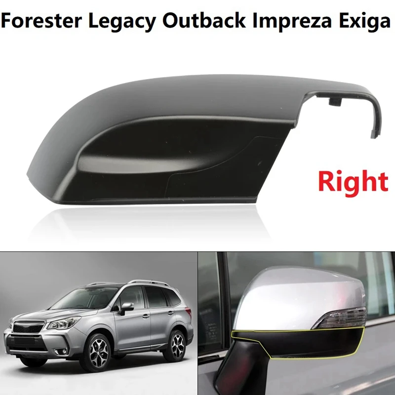 NEW-Left Wing Rearview Side Mirror Cover Lower Cap For Subaru Forester Outback XV Impreza WRX STI Legacy 2013-17 91059AJ230 Left