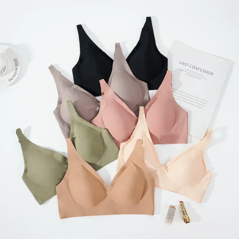 Sexy Seamless Bra Wire Free Brassieres Soft Intimate Women's Underwear Womens Lingerie Underwear & Sleepwears Female Intimates