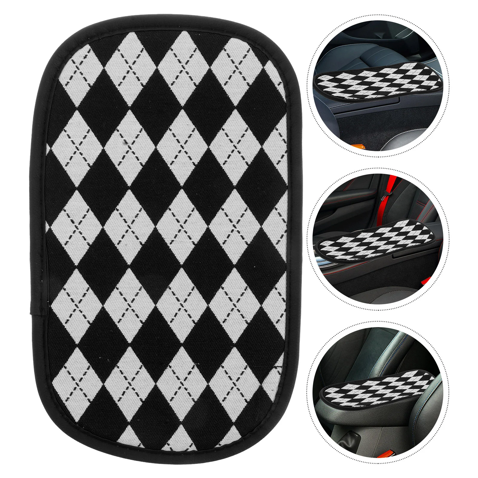 

Car Armrest Cushion Pad Universal Car Center Console Cover Elbow Pillow Armrest Pad Cover Protector Car Interior Accessories