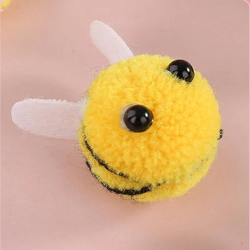F92b 50pcs صغيرة من النحل كرات حرفية flumbledes للملحقات المجوهرات الحرف الفنية ملحقات الأطفال دش ديكور