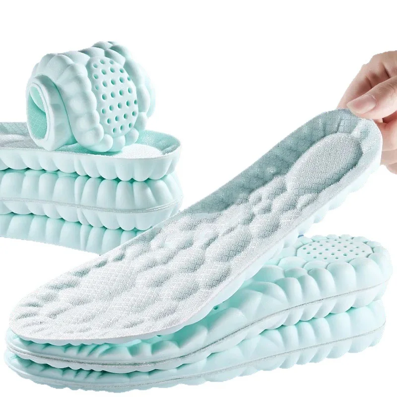 نعال داخلية رياضية مزيلة للعرق بالنعناع: مقاومة للرائحة، ماصة للعرق، مسامية، نعل ناعم، راحة تشبه السحابة لتخفيف الآلام. #4