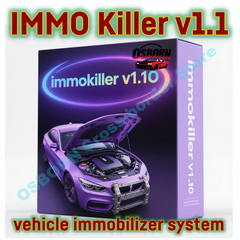 

New! ImmoKiller V1.10 IMMO Off Softwarefor Car Repairing Passing Virigining the Immobilizer v1.1 Immo Killer ECU Programmer Tool