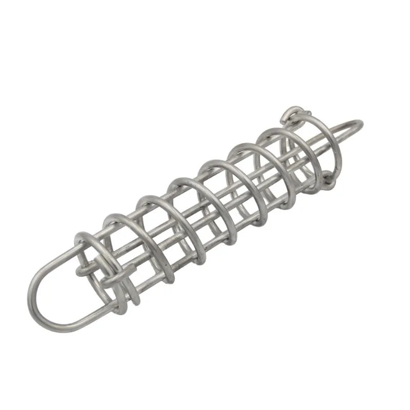 OvO Store Stainless‑Steel Mooring Shock Absorbing Spring Dock Line Snubber Spring Buffer for Yacht Boat Marine Docking Hardware