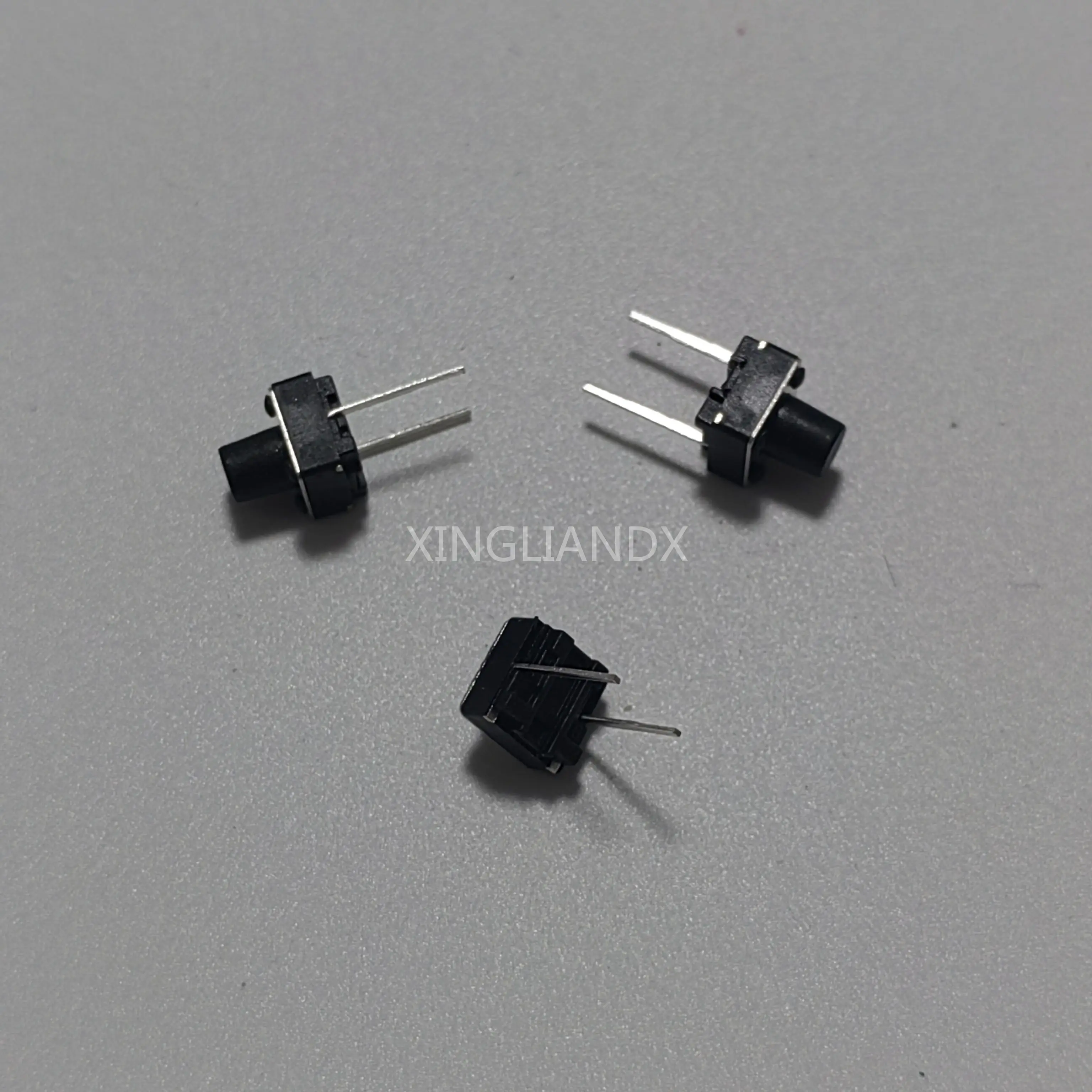 100PCS/LOT 6*6*4.3/5/6/7/MM touch button switch 2 pin in the middle two feet 6x6x4.3/5/6/7