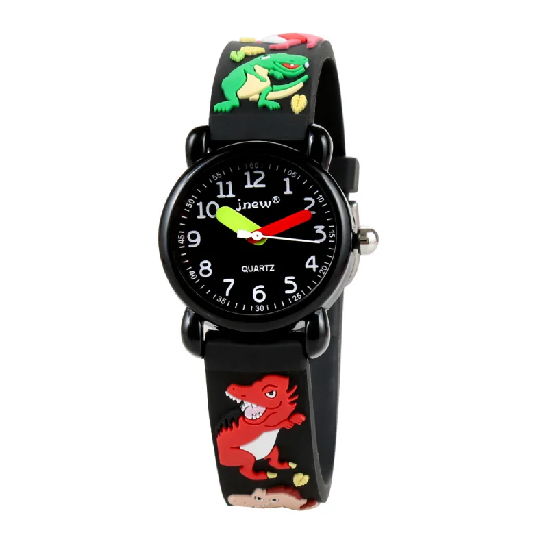 

Jiuniu Factory Children's Watch Cute Cartoon Waterproof Quartz Watch Primary School Boys Girls3dSilicone Watch