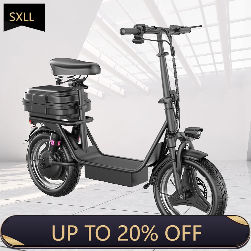 

Двухколесный электрический велосипед с питанием от литиевой батареи SXLL — складной небольшой портативный электромобиль