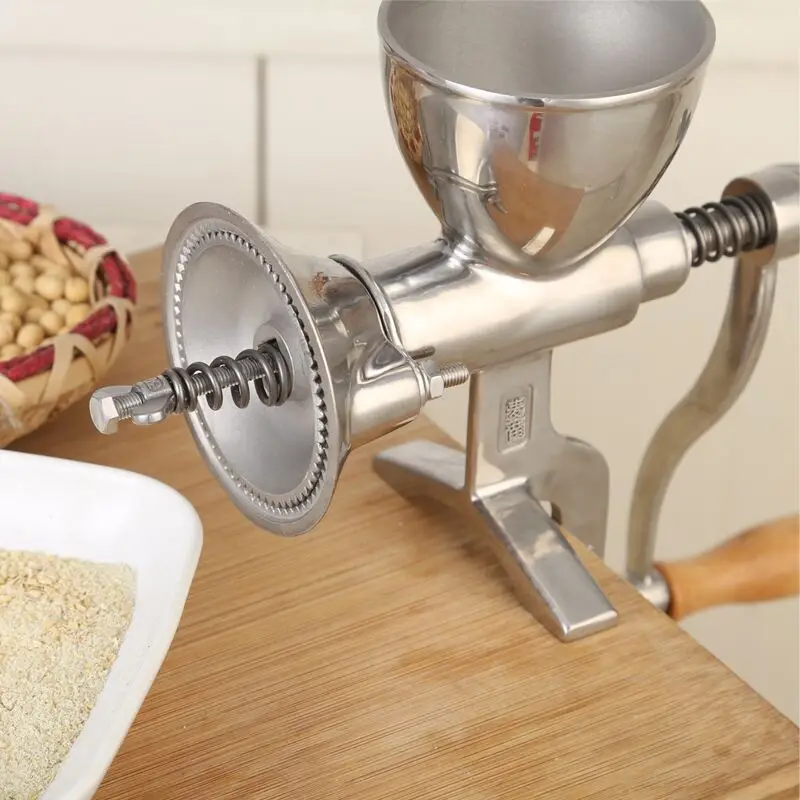 large 304 stainless steel grinding machine Grinder Manual cocoa bean mill Whole grains and pepper grind Manual grain grinderer