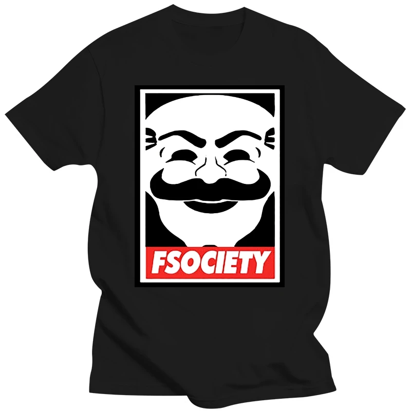 Men t-shirt FSociety Mr Robot tshirt Women t shirt