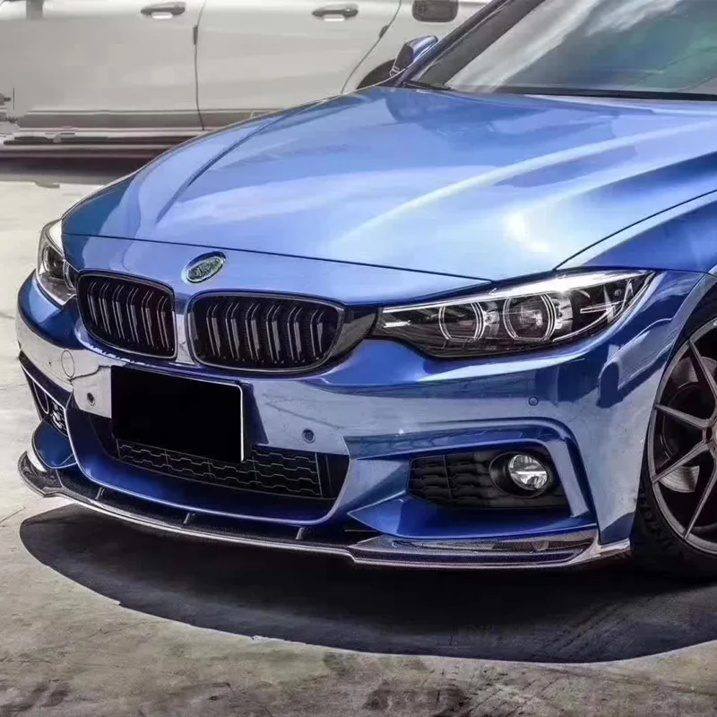 Complete OEM Facelift Conversion & Custom BuildV Style F32 F36 Carbon Fiber Front Bumper Lip For 4 Series F32 F33 F36 M-TECH