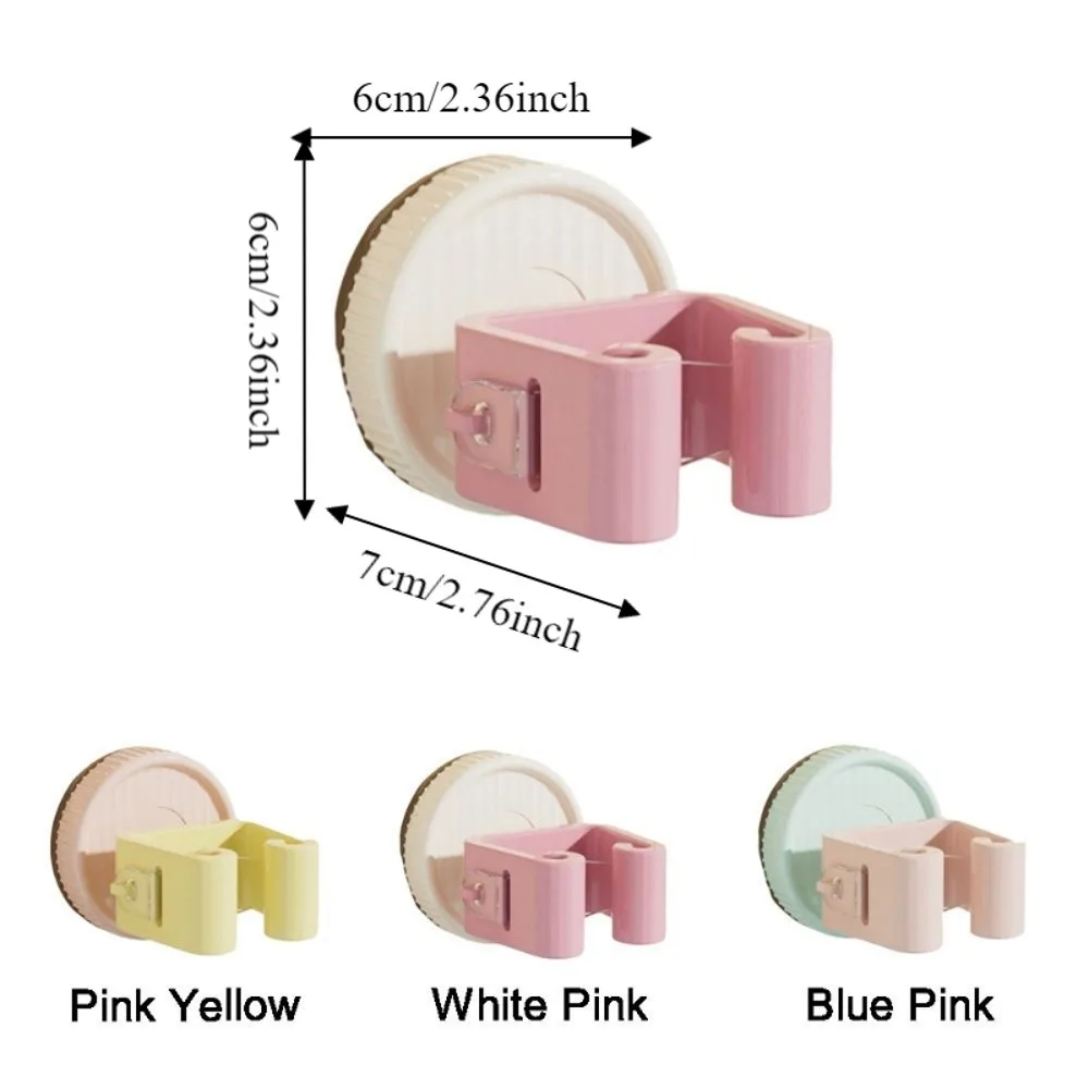 Picture 7: 3PCS Plastic Suction Cup Mop Holder Wall Mounted Waterproof Mop Storage Rack Space Saving Broom Storage Brackets Living Room