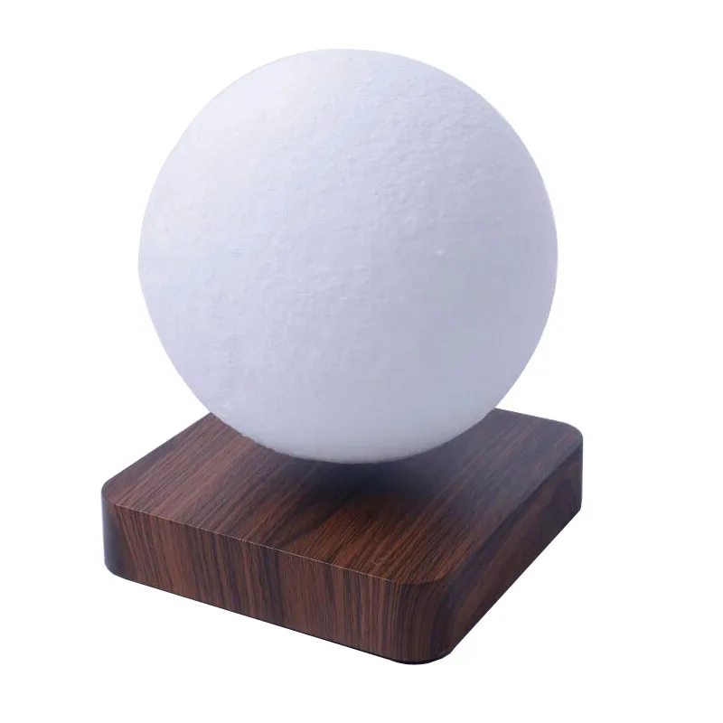 New LED Night Lamp Levitating Creative 3D Touch Magnetic Levitation Moon Lamp Night Light Rotating LED Moon Floating Lamp