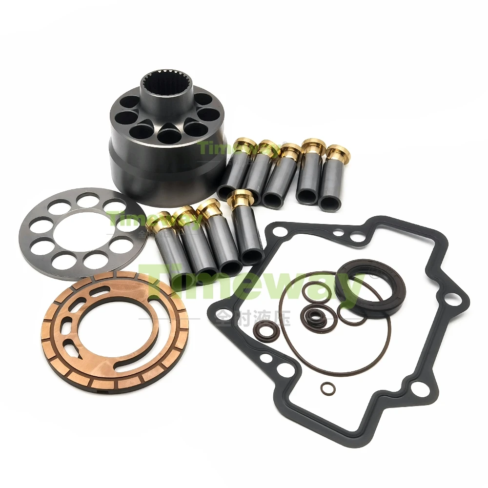 

PVH Hydraulic Pump Parts Rotor Group Kits Repair for PVH74 EATON Piston Pump Pistons Cylinder Block Seals Valve Plate Set Plate