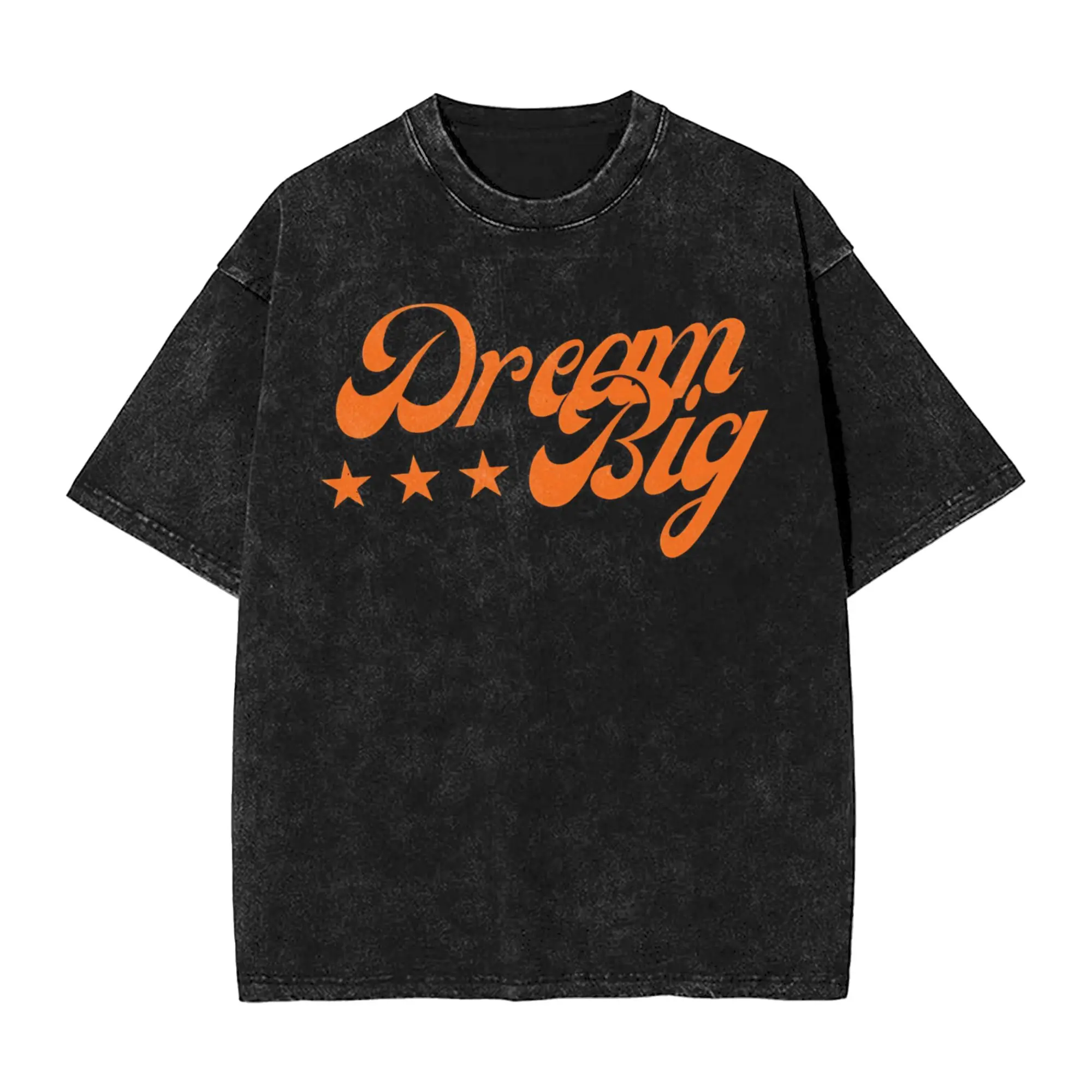 

Vintage Marty Supreme Dream Big Vintage Washed T-Shirt Men's Cotton Short Sleeve O-neck Summer Top Tee