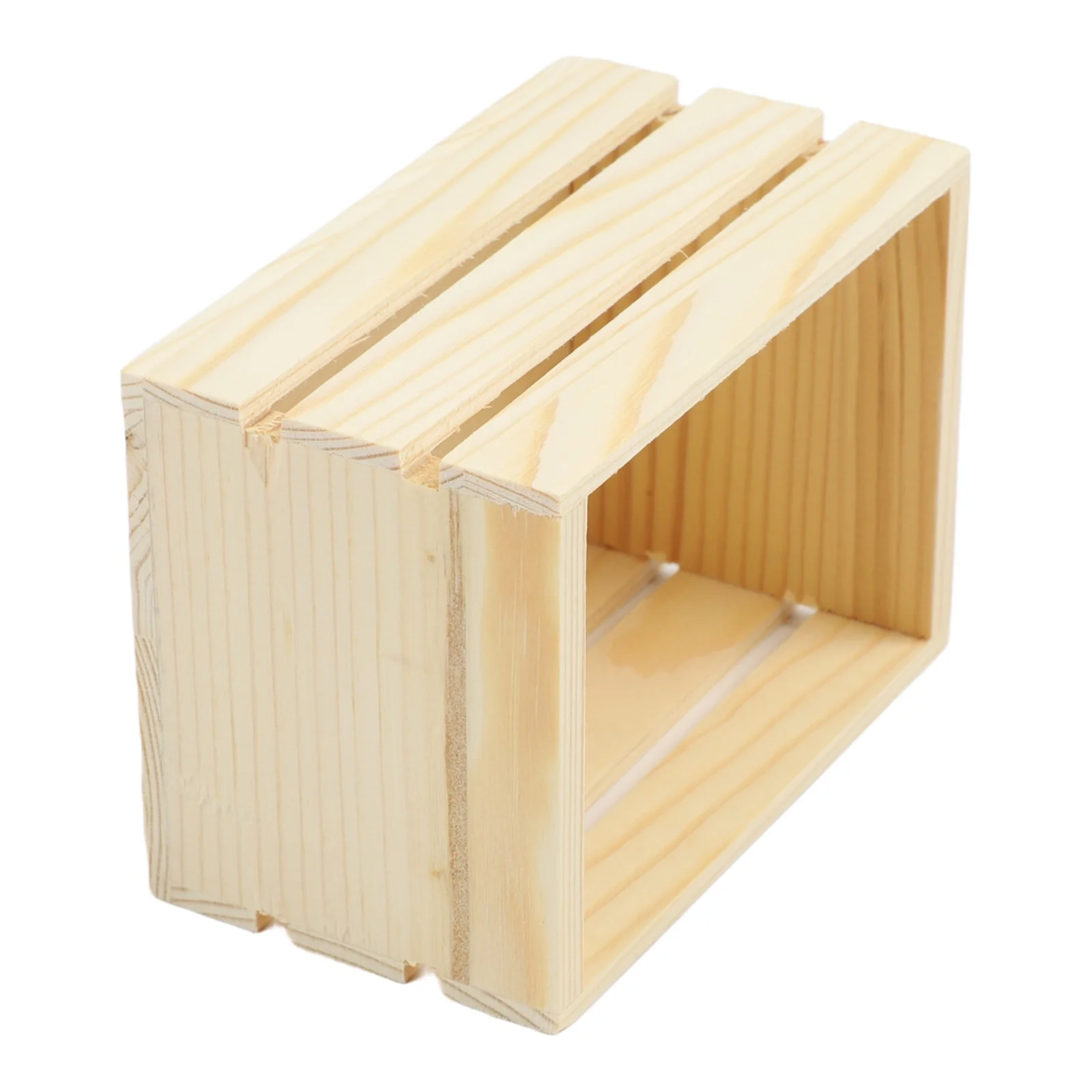 For Mini Pine Wood Basket for Model Makers and Craft Enthusiasts Designed for For Miniature Grocery Store or Kitchen Scene Setup