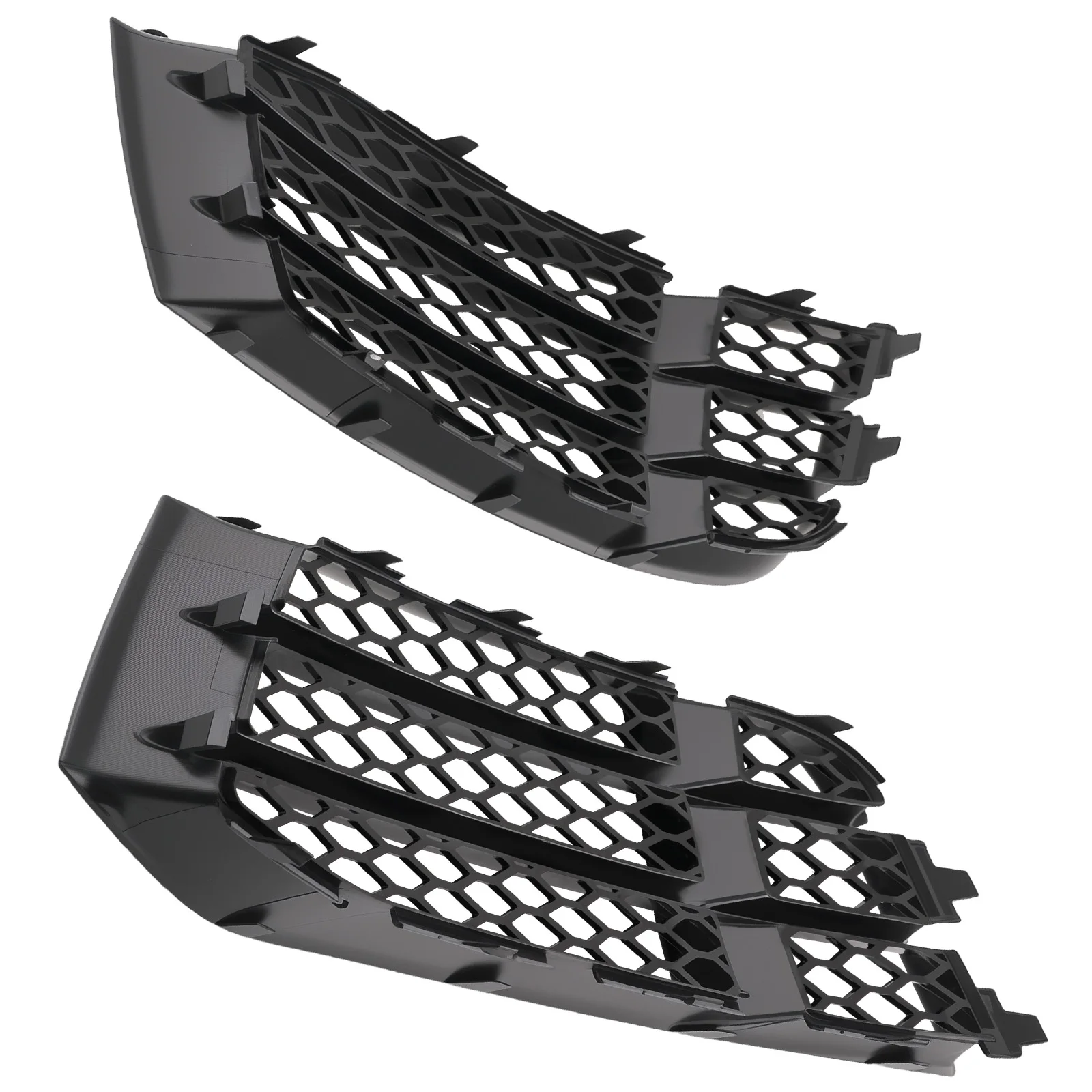 Front Bumper Fog Light Grille Cover For Audi RS5 Coupe 4.2L 2010-2016 OE 8T0807681F Direct Replacement Lower Vent Trim