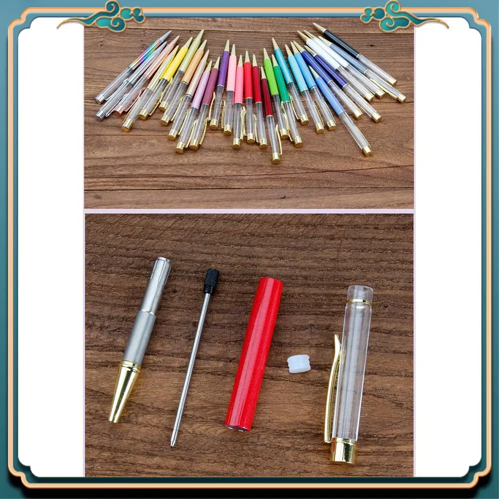 (新品)-22個のカラフルな空のチューブフローティングDIYペン、金属ペン、お気に入りの液体サンドペンを構築し、多くの機会に最適です。