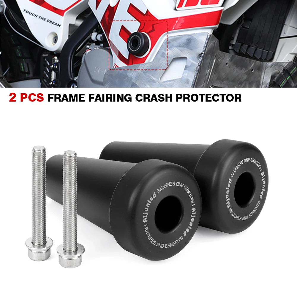 Accessoire Moto Kove 450 Rally 2023 Pour KOVE 450 Pour Rally 2023 Cadre Slider Crash Protecto Kit Protection Moteur Noir