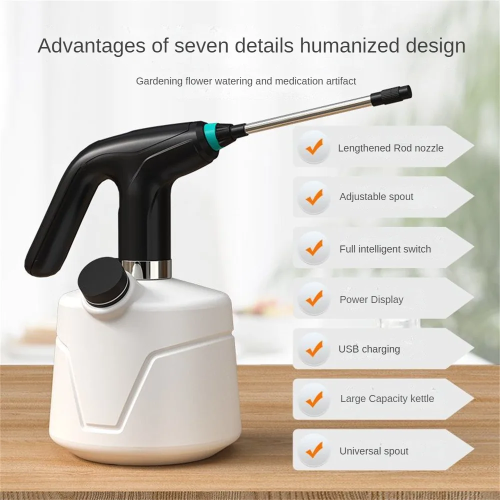 

Электрический садовый распылитель, дезинфекционный опрыскиватель для воды, емкость 2 л, автоматическая стерилизация помещений