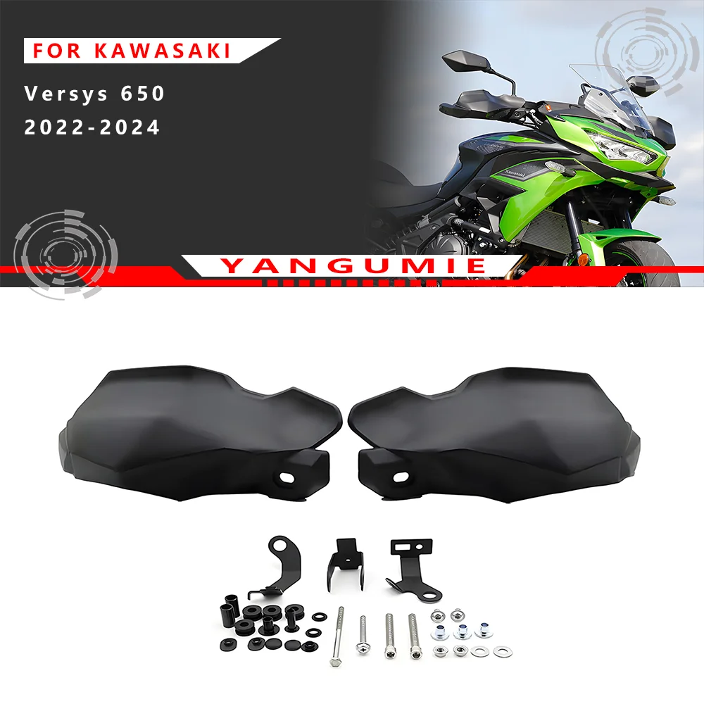 Long Distance Touring Motorcycle Handlebar Handguards Wind Protection Hand Guard Cover For Kawasaki Versys 650 2022-2024