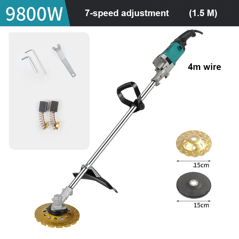 Electric Wall Planer Shovel Wall Skin Polishing Machine 220V Putty Powder Ground Concrete Cement Diamond Stone Grinding Disc