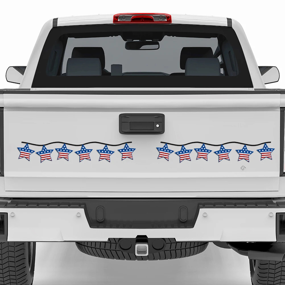 

1 set 1 Set Stars Fridge Magnets Flag Decor Stickers Independence Day Party Home Kitchen Bar Restaurant Decorative Accessories