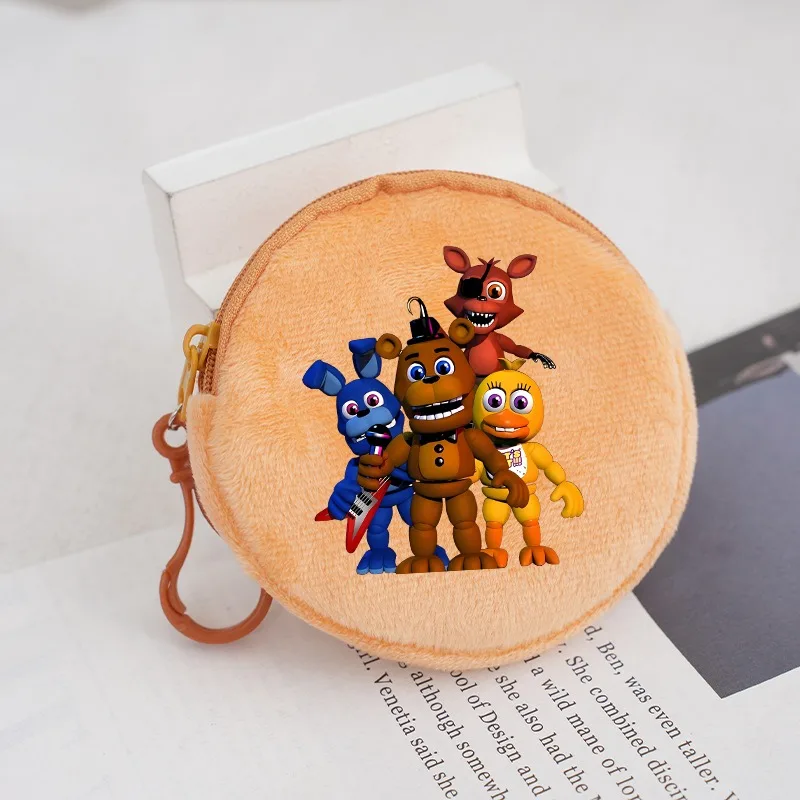 กระเป๋าสตางค์ลายการ์ตูน Five Nights At Freddy's น่ารัก สไตล์อนิเมะ พิมพ์ลายแฟชั่นสำหรับเด็กชายและเด็กหญิง พกพาสะดวก เหมาะเป็นของขวัญสำหรับงานปาร์ตี้