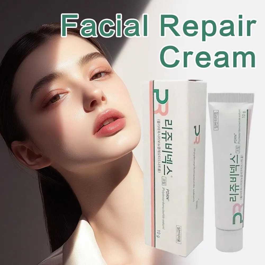 Crema reparadora de salmón Rejuvenex PDRN de Corea, reduce alegre los lunares faciales repara profundamente la piel dañada, 10ml
