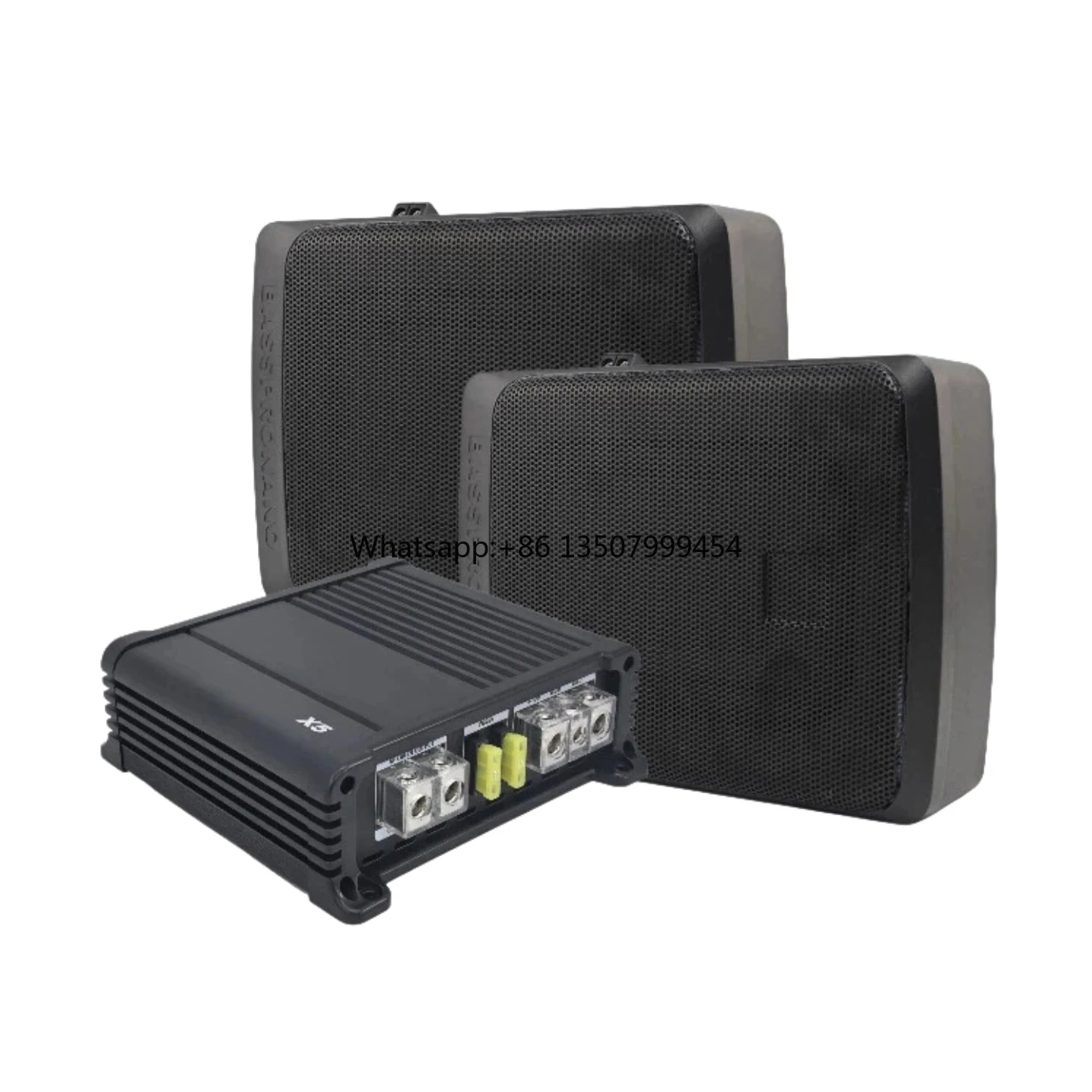 

2.1 Hidden Ultra-thin DC 12V Single Coil Passive Subwoofer Mono Amplifier Driven Lossless Installation Car Audio Kit