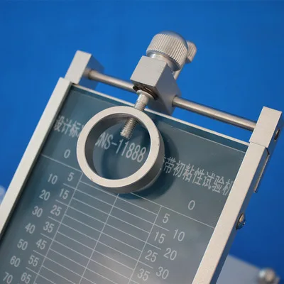 テープ初期粘着力試験機 初期粘着力ローリングボール試験機 ステンレス鋼ローリングボール初期粘着力試験機