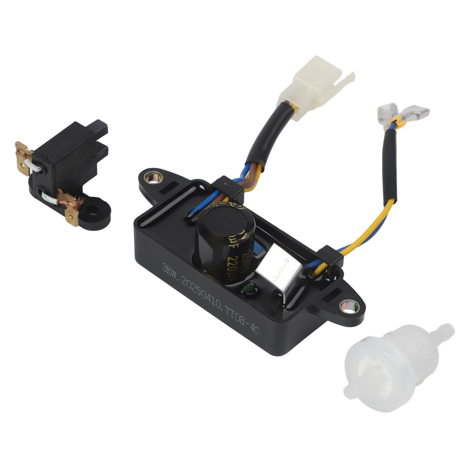 

Generator Voltage Regulation Capacitor 250V 220uF GTDK 30060-Y025110 Full-Wave Output Bridge Rectifier For BlackMax Generators