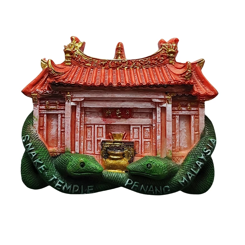 Asia Malaysia Customs And Culture 3D Refrigerator Magnets Fridge Magnetic Tourist Souvenir Decoration Articles Handicraft Gifts