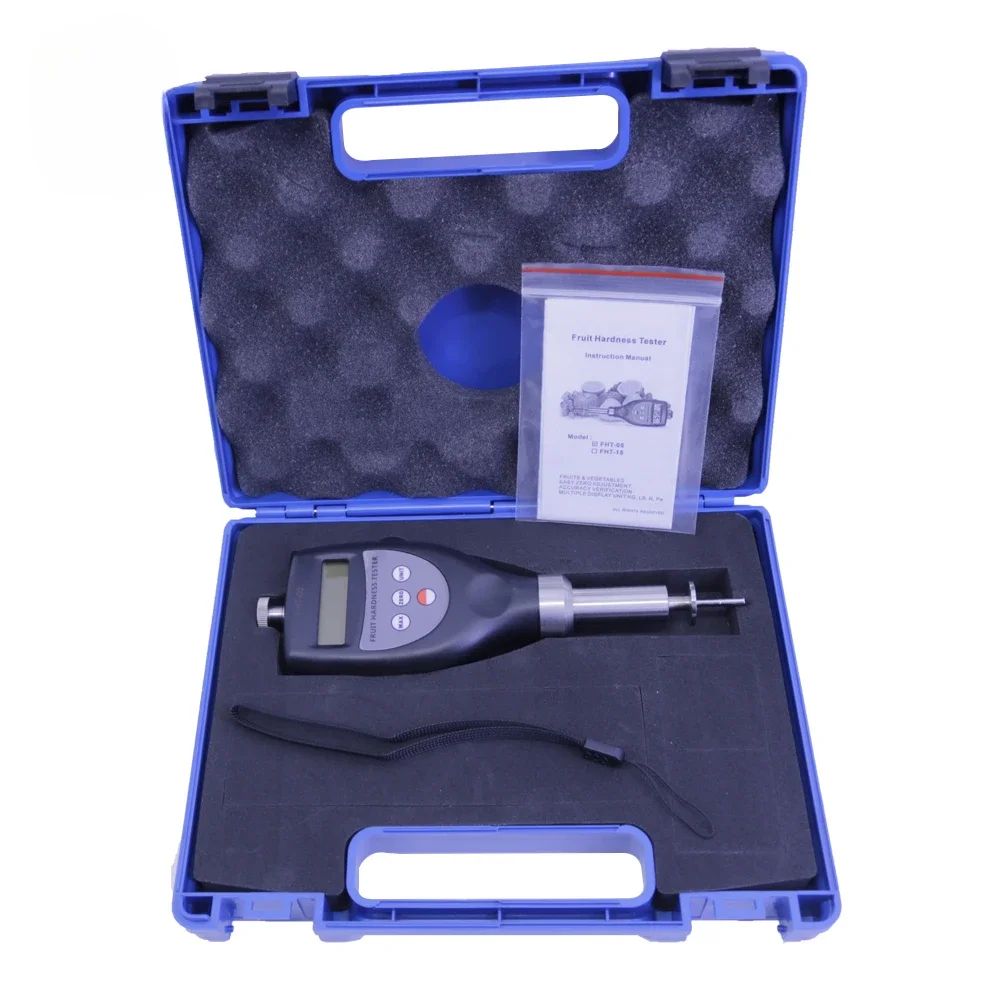 FHT-05 Digital Portable Fruit Penetrometer FHT05 Fruit Ripe Hardness Tester Berry Hardness Meter
