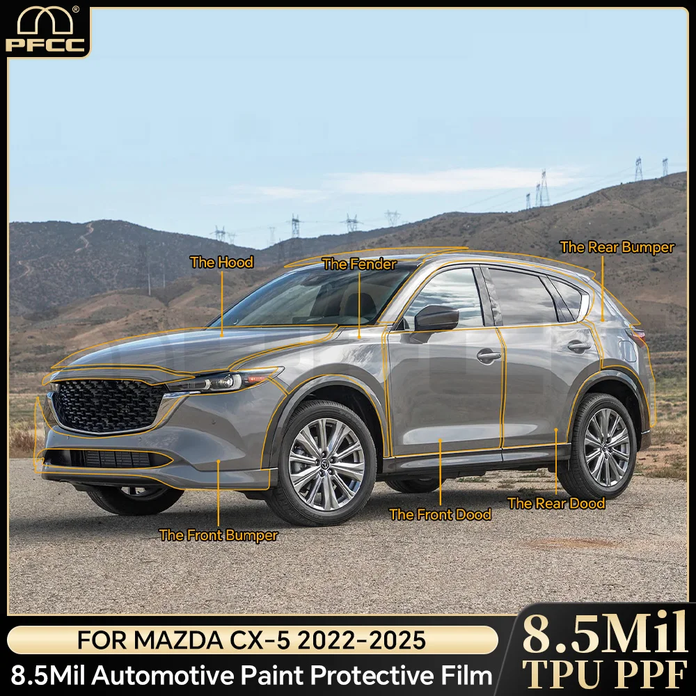 

TPU Paint Protection Film Car Body Sticker Anti-scratch Protective PPF Accessories For Mazda CX5 CX-5 2022 2023 2024 2025