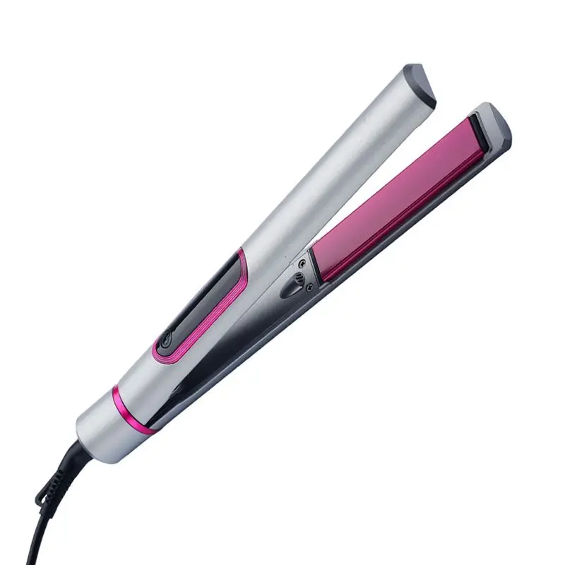 

A94E-2 In 1 Hair Straightener And Curler For Styling Flat Iron Hairdressing Tools