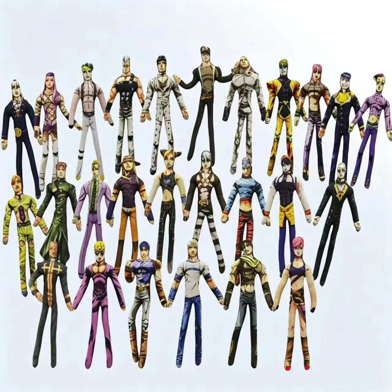 28cm JoJo Bizarre Adventure Plush Doll Anime Character Collectible