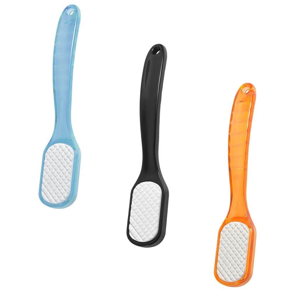 

3Pcs Foot Care Trimmer Double-Sided Callus Remover Ergonomic Foot Exfoliating File Dead Skin Remover Pedicure File
