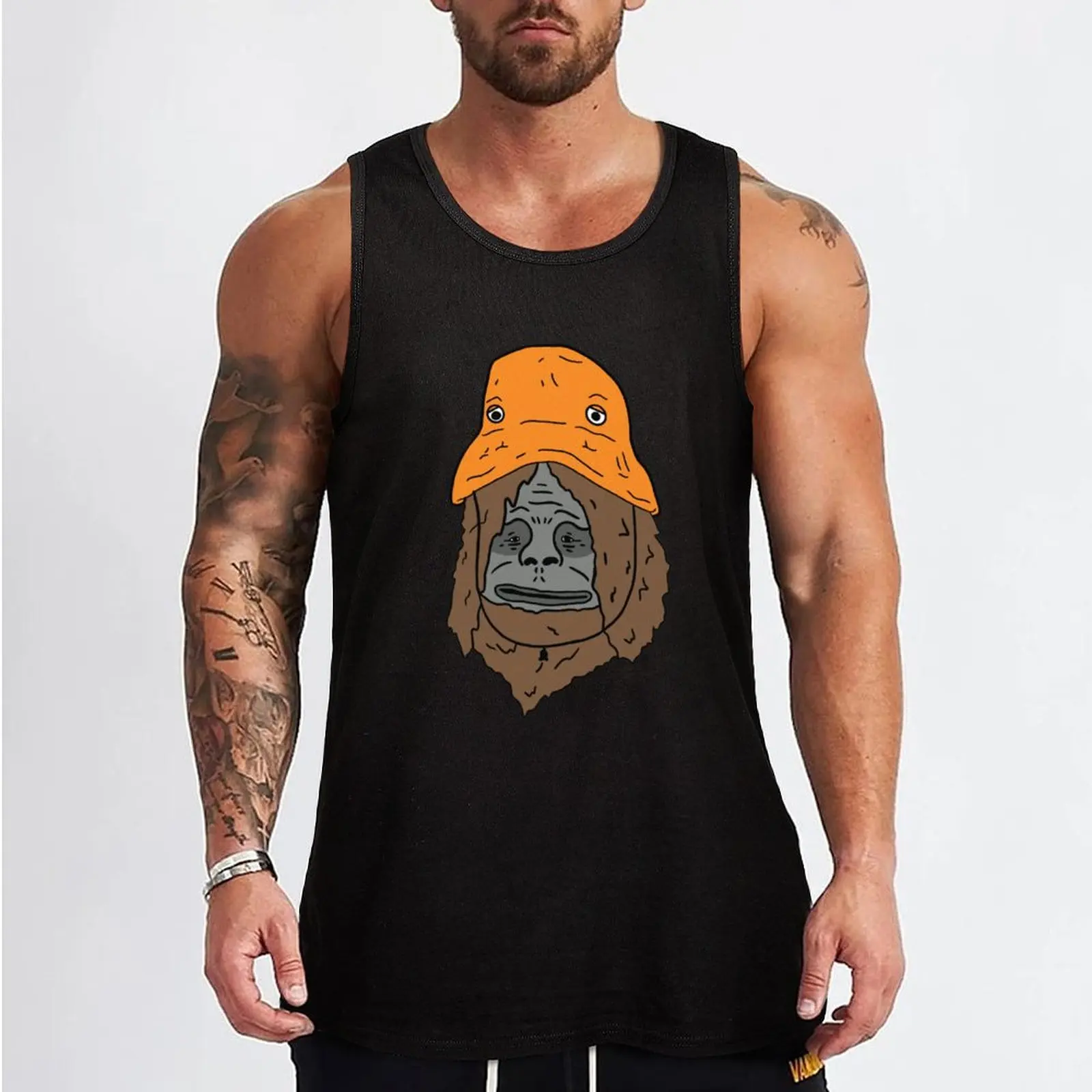 Sassy the Sasquatch Tank Top gym top Man summer clothes Clothing