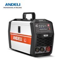 ANDELI 220V MIG-250 LED Lift TIG MMA MIG 3 in 1 Inverter Welder without Gas Flux Core Wire Multifunctional MIG Welding Machine