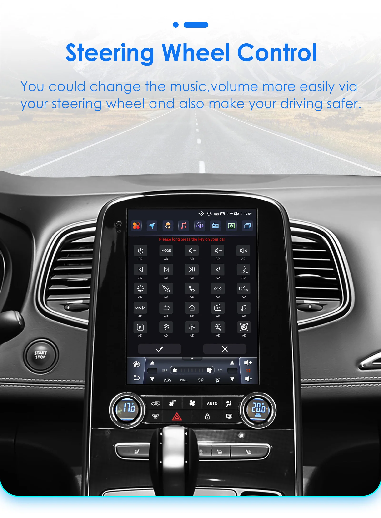 Hizpo 9,7 Zoll Auto-Bildschirm-Navigation für Renault Scenic 2013 - 2024 Multimedia-Videoplayer GPS Carplay Android Auto 360-Grad-Kamera – Detail 38