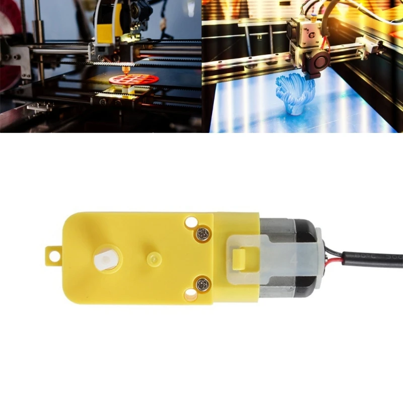

DXAB Пластиковые металлические коробки передач для 3D -модернизации принтера и небольшие механические применения DC5V 59RPM