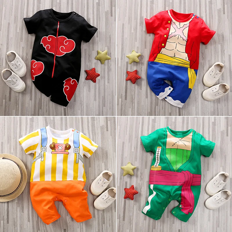 Toddler Anime Cosplay Dragon DBZ Costume Baby Boy Girl Romper Kid Demon Slayer Baby Clothes Newborn Onesie Jumpsuit 0-18 Months